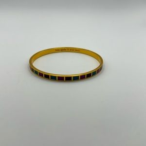 Kate spade blue, purple and brown bangle